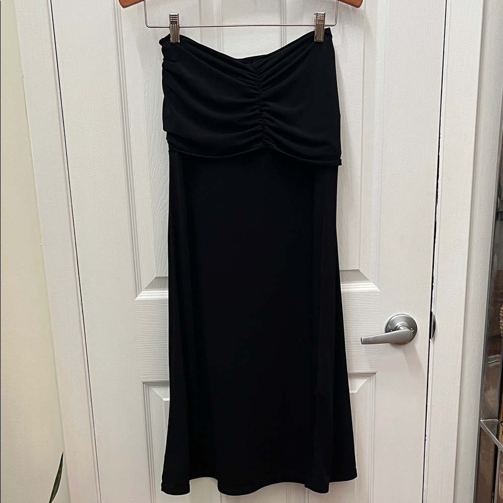 Ocean Dream  Black Swim Coverup Dress or Skirt